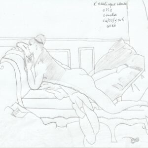 L'Odalisque blonde