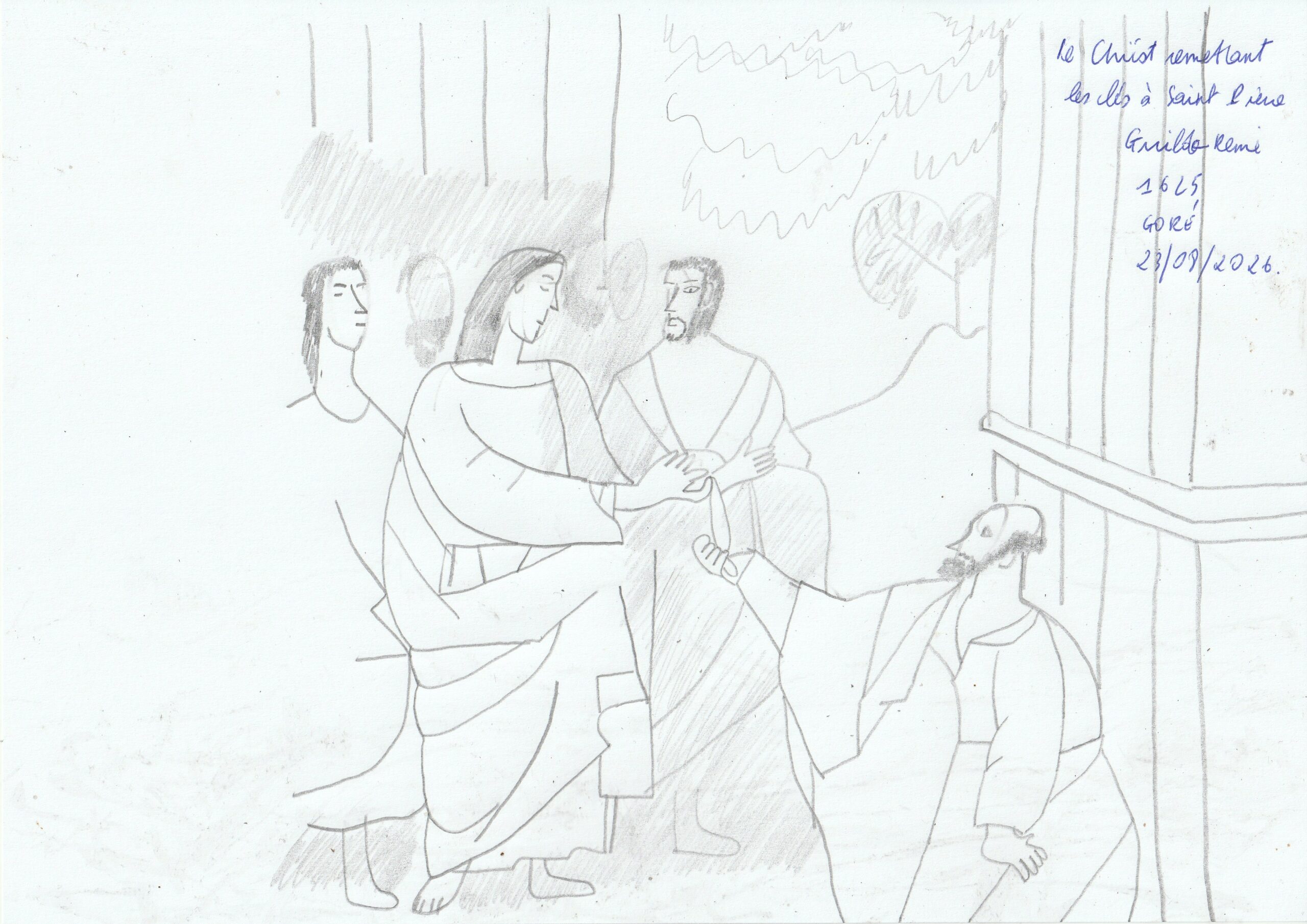 Le Christ remettant les clés à saint pierre