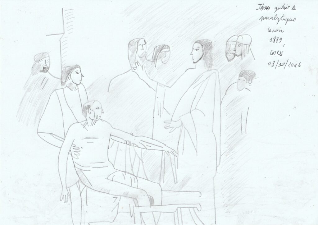 Jésus guérit le paralytique